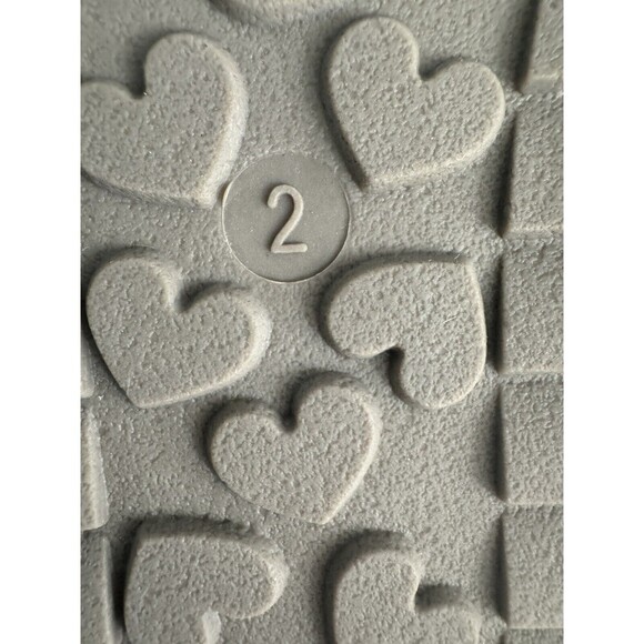 K KomForme Girl's boots Light SILVER Snow Winter Boots with Glitter Size 2 - Picture 13 of 14